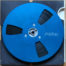 Revox • Bande magnétique avec bobine métallique bleue • Sound recording tape with blue metal reel • Spielband mit blaue Metallspule • Ø 18 cm • Occasion • Used • Gebraucht