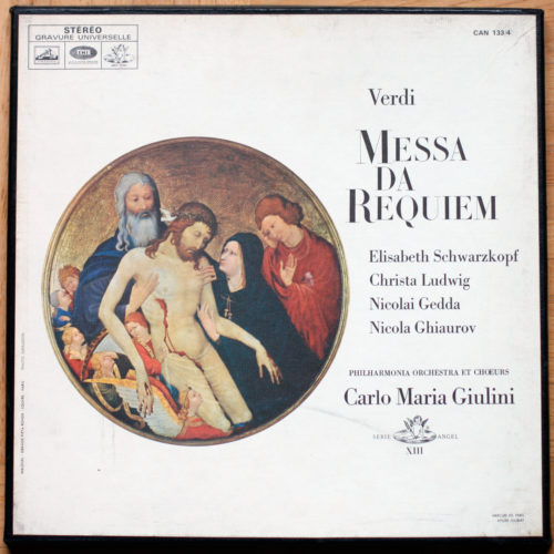 Verdi • Requiem • Elisabeth Schwarzkopf • Nicolai Gedda • Nicolai Ghiaurov • Christa Ludwig • Philhamonia Orchestra • Carlo Maria Giulini
