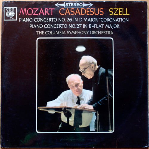 Mozart Piano Casadesus Szell