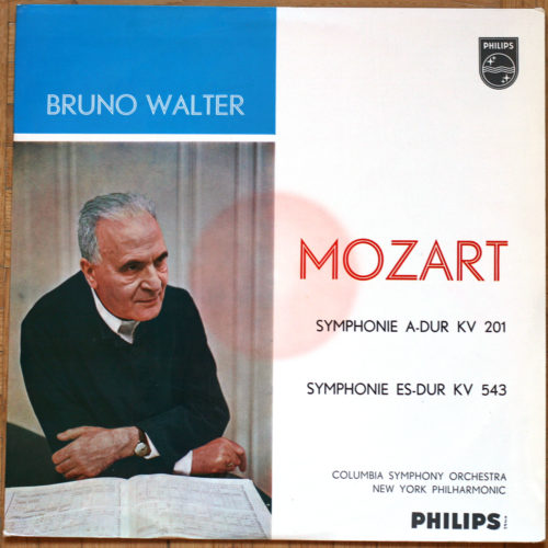 Mozart • Symphonies n° 29 & 39 • Philips A 01 432 L • Columbia Symphony Orchestra • New York Philharmonic • Bruno Walter