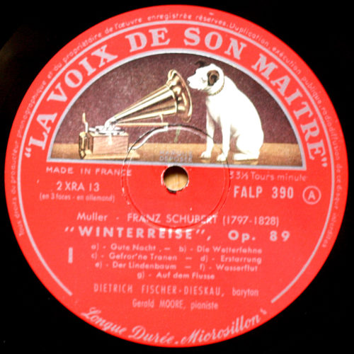Schubert • Le voyage en hiver • Die Winterreise • Dietrich Fischer-Dieskau • Gerald Moore