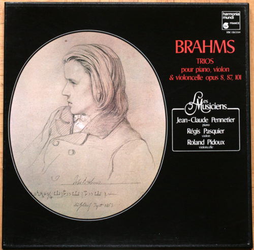 Brahms Trios Piano Violon Violoncelle Pasquier