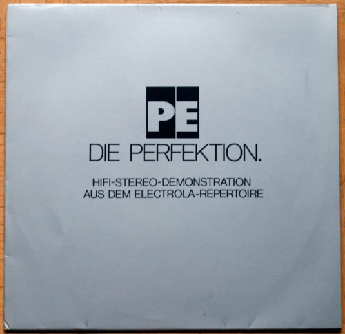 Hi-Fi • LP • Disque vinyle de démonstration • Perpetuum Ebner • Electrola