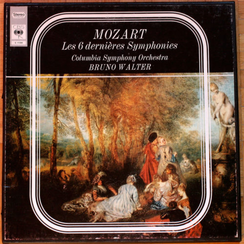 Mozart • Les six dernières symphonies n° 35 à 41 • CBS S77308 • Columbia Symphony Orchestra • Bruno Walter