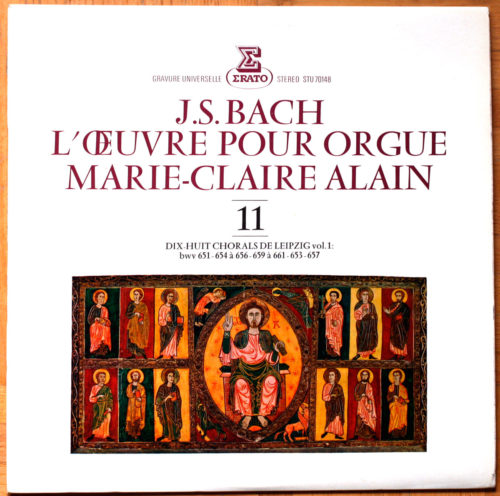 Bach Chorals Leipzig Alain