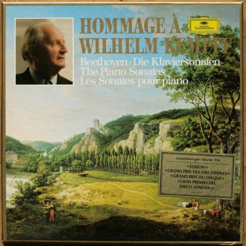 Beethoven • Hommage à Wilhelm Kempff • Les sonates pour piano • The piano sonatas • Die Klaviersonaten • DGG 2740 130 • Wilhelm Kempff