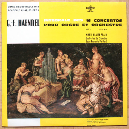 Haendel Concerto orgue Alai Paillard