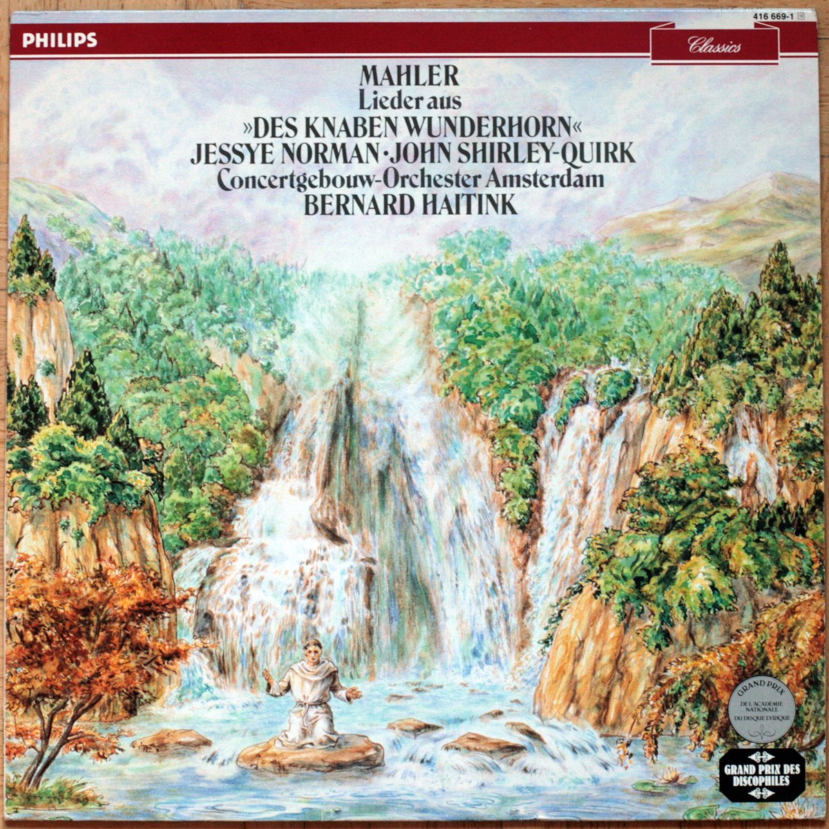 Mahler • Des Knaben Wunderhorn • Philips 416 669-1 • Jessye Norman • John Shirley-Quirk • Concertgebouw-Orchester Amsterdam • Bernard Haitink