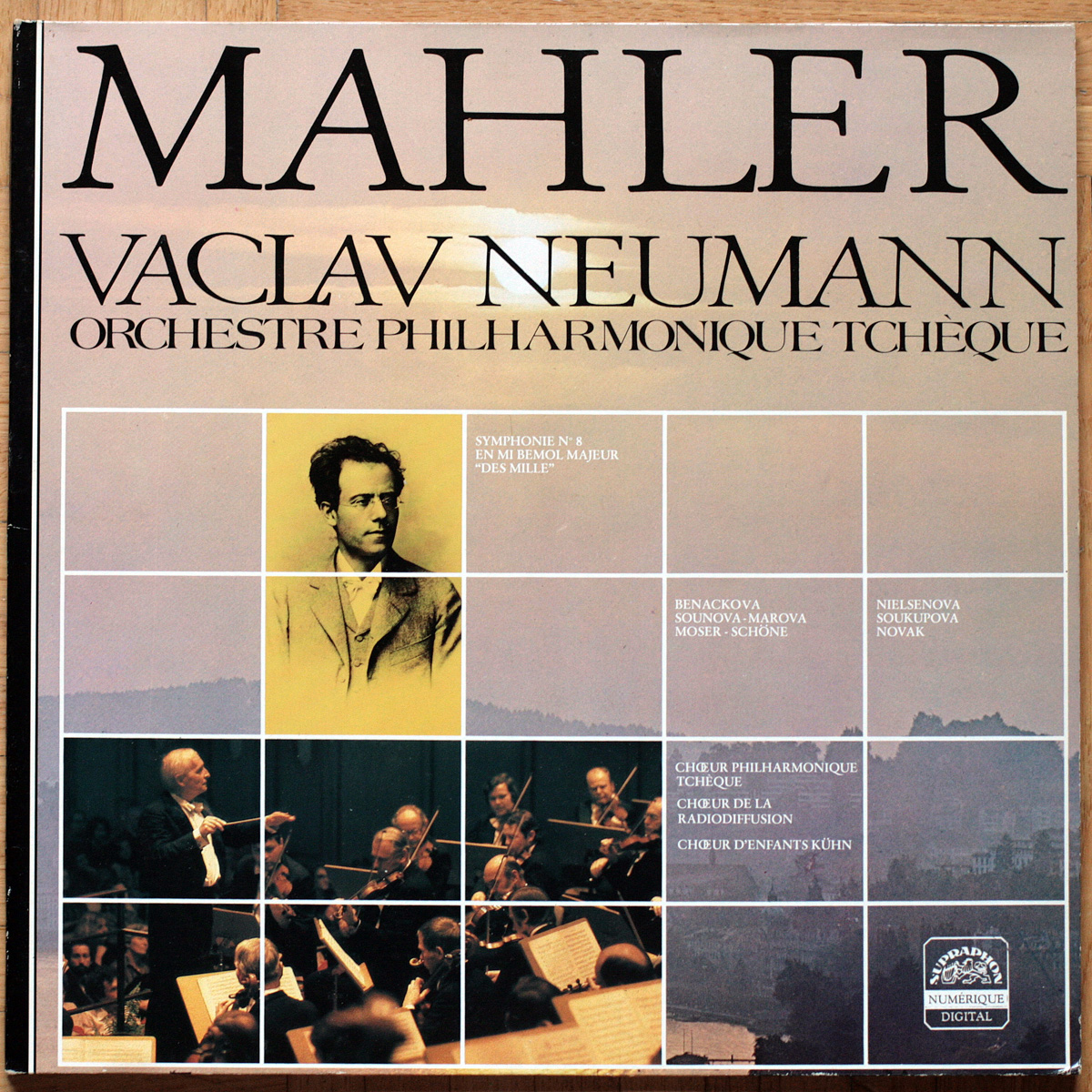 Mahler • Symphonie n° 8 "Symphonie der Tausend" – "Symphonie des Mille" • Supraphon 302 100 • Orchestre Philharmonique Tchèque • Václav Neumann