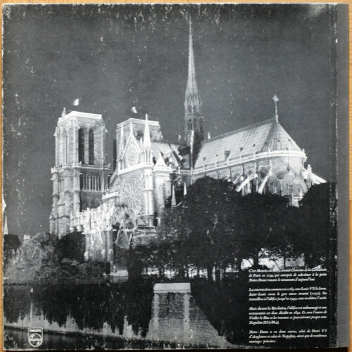 Œuvres pour orgue • VIIIe centenaire de Notre-Dame de Paris • Philips 835.725 LY • Campra • Desvignes • Vierne • Pierre Cochereau
