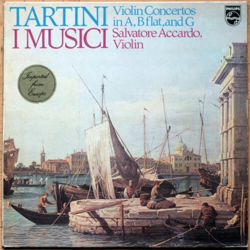 Tartini Violin Concertos Accardo I Musici
