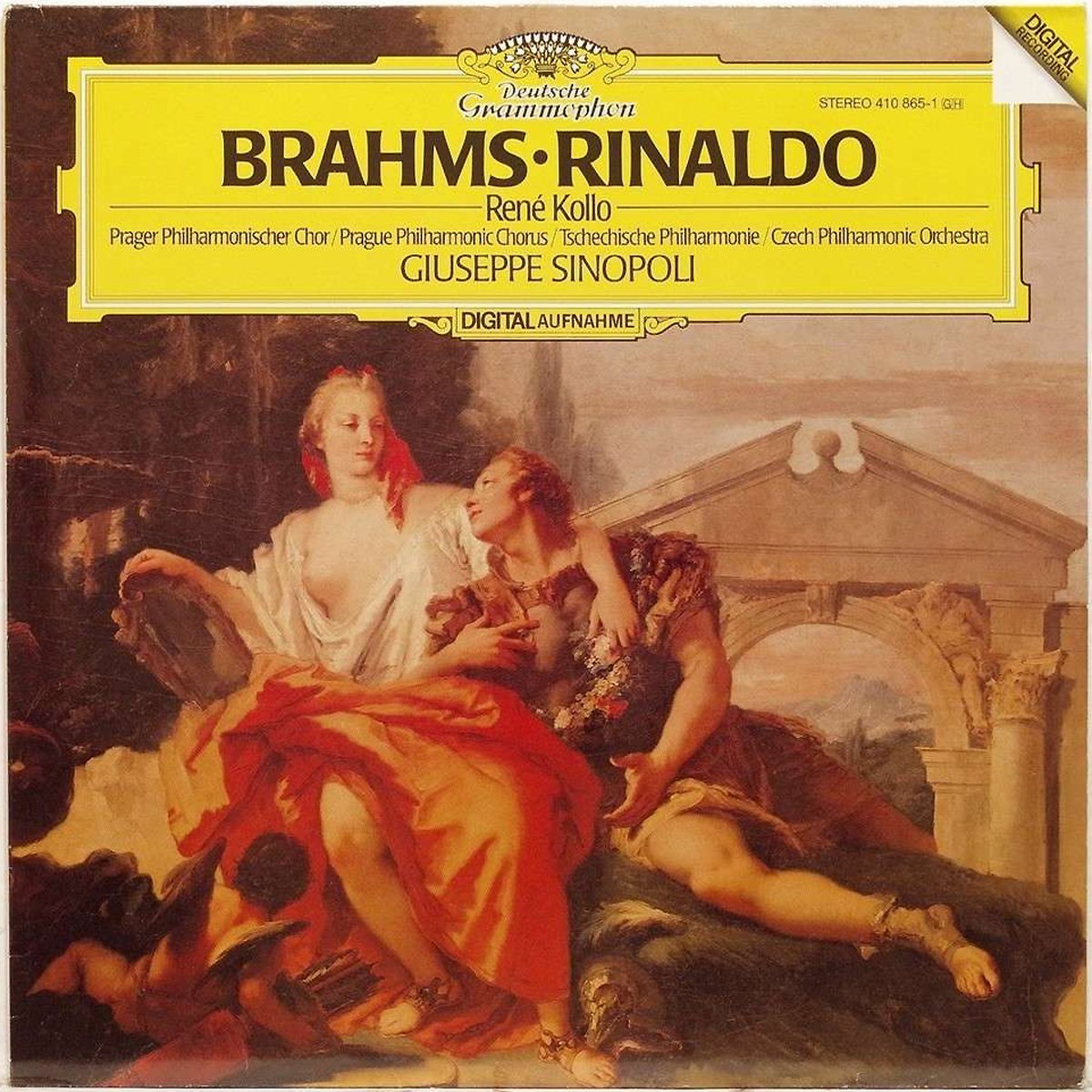 DGG 410 865 Brahms Rinaldo Sinopoli DGG Digital Aufnahme
