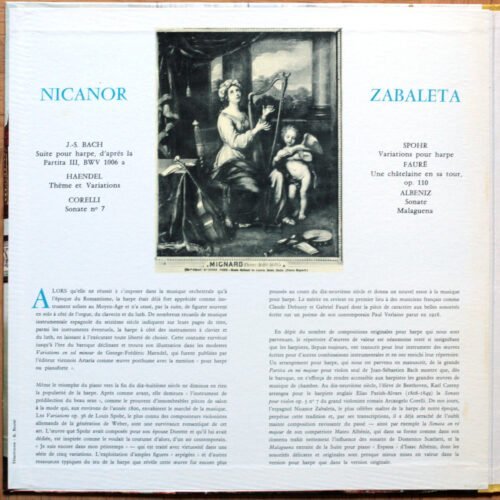 Albeniz Bach Corelli Harpe Zabaleta