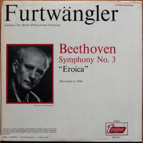 Beethoven Symphonie 3 Furtwangler
