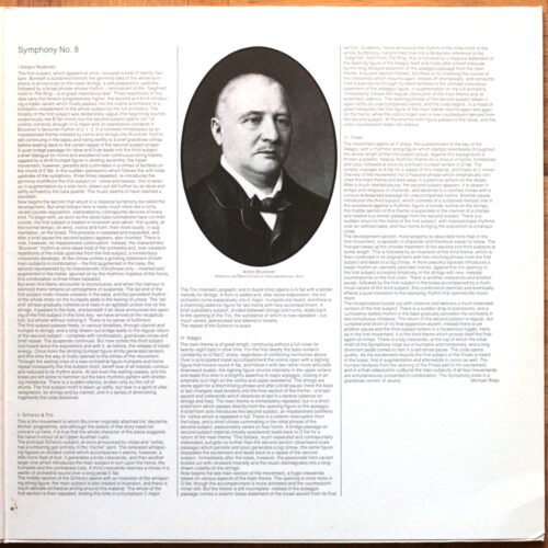 Bruckner • Symphonie n° 8 • Dacapo 1C 147-29 231/32 • Berliner Philharmoniker • Wilhelm Furtwängler