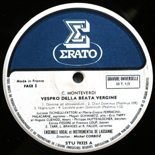 Monteverdi Vespro Corboz