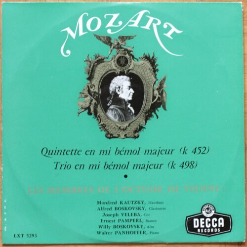 Mozart Trio Quintette Octuor Vienne