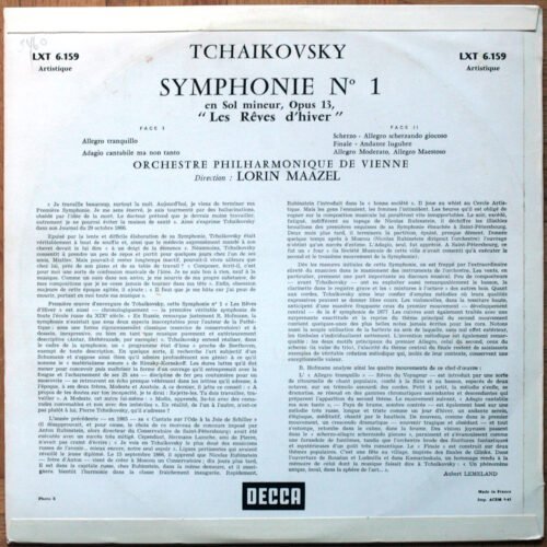 Tchaikovsky Symphonie 1 Maazel