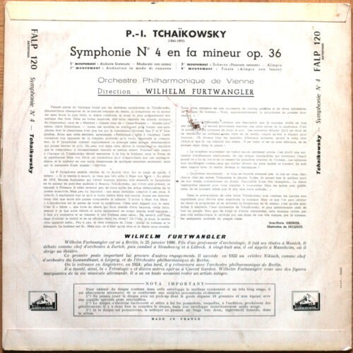 Tchaikovsky Symphonie 4 urtwangler