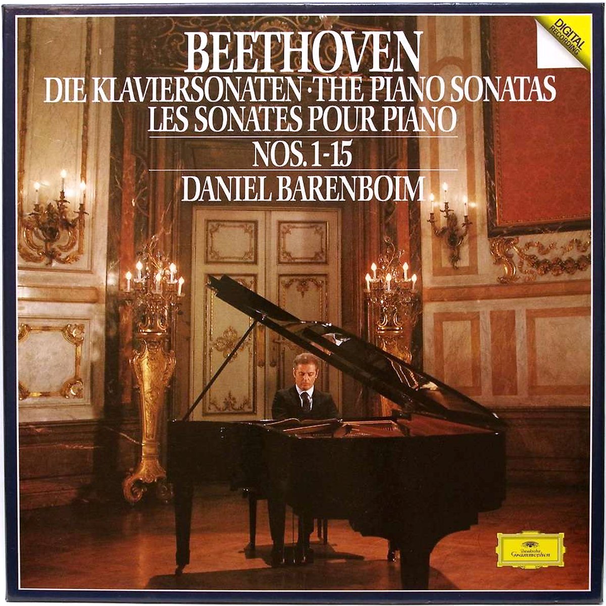 DGG 413759 Beethoven Sonates Barenboim DGG Digital Aufnahme