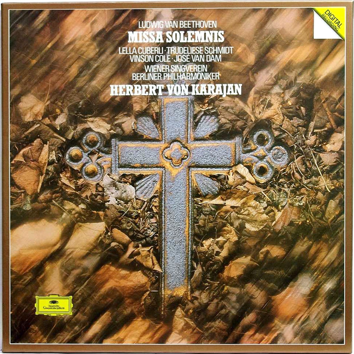 DGG 419 166_Beethoven Missa Solemnis Karajan Digital Aufnahme