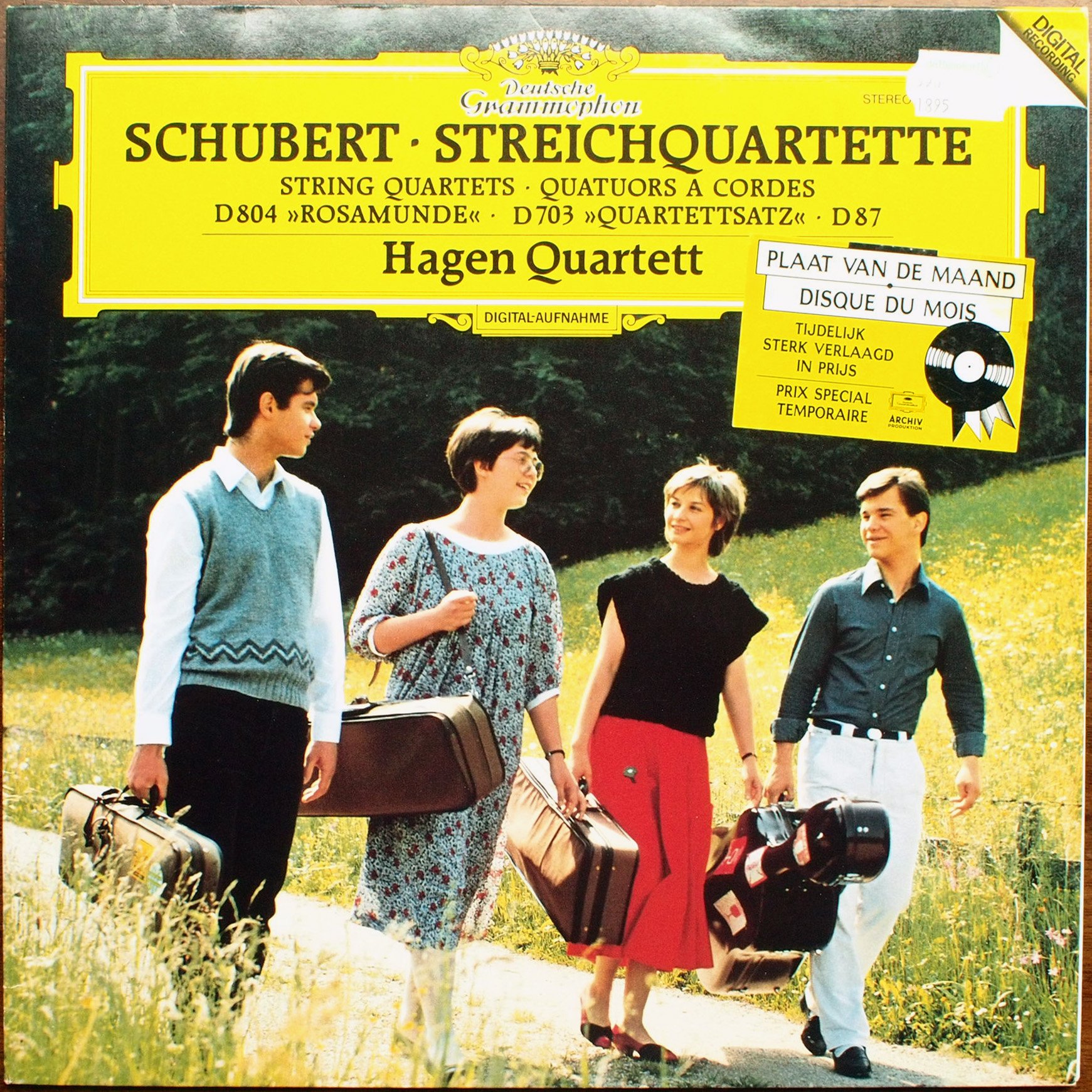  DGG 419 171 Franz Schubert Streichquartette D804 