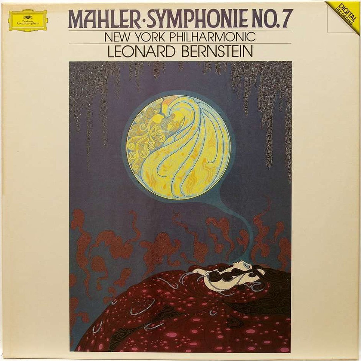 DGG 419 211 Mahler Symphonie 7 Bernstein DGG Digital Aufnahme