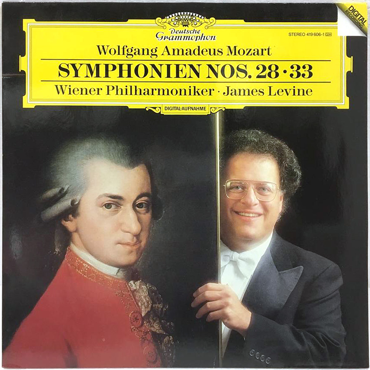DGG 419 606 Mozart Symphonies 28 33 Levine DGG Digital Aufnahme