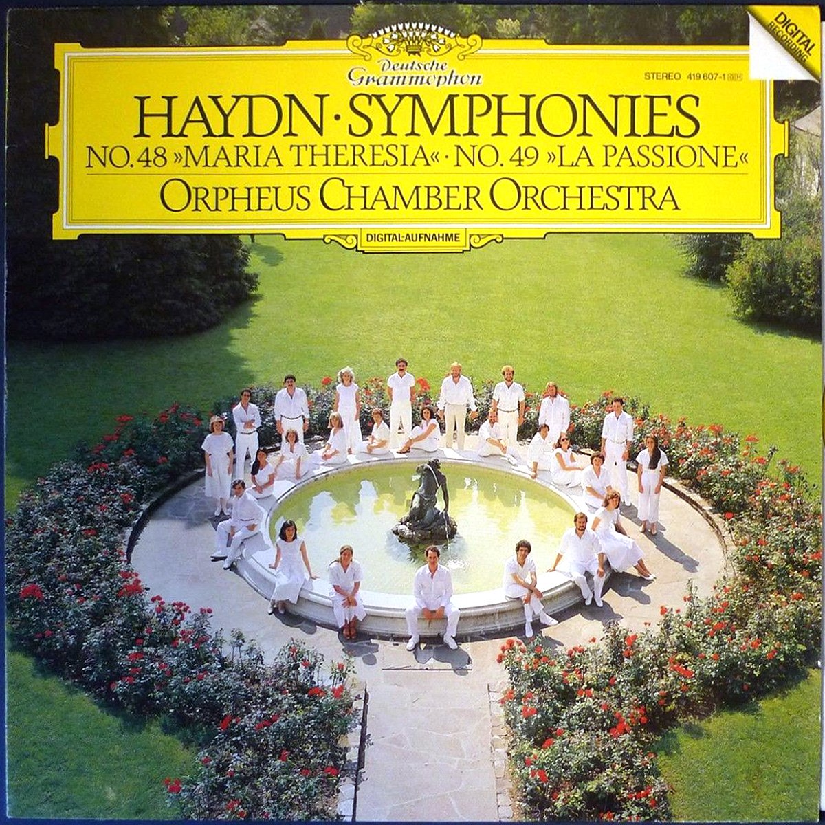 DGG 419 607 Haydn Symphonies 48 49 Orpheus Chamber Orchestra DGG Digital Aufnahme