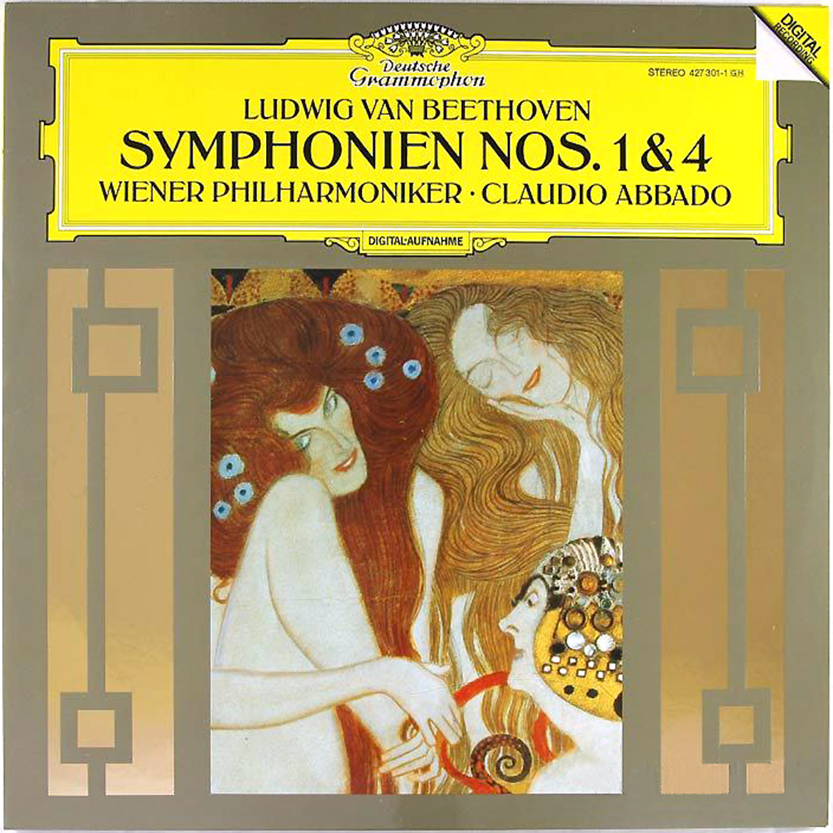 DGG 427 301 Beethoven Symphonies 1 4 Abbado DGG Digital Aufnahme
