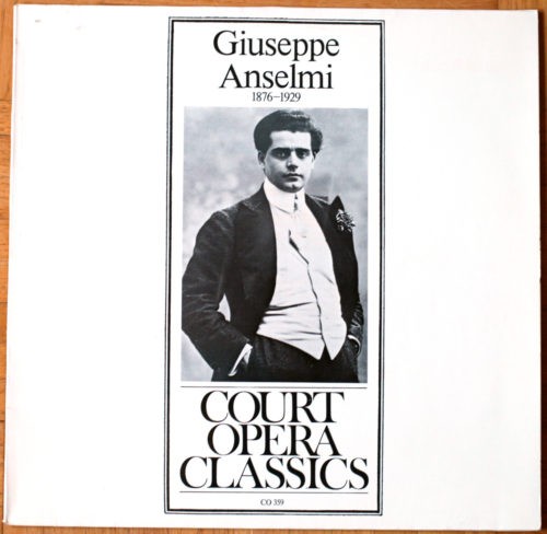 Giuseppe Anselmi Rossini Donizetti Verdi Massenet Bizet Boïto Mascagni Puccini