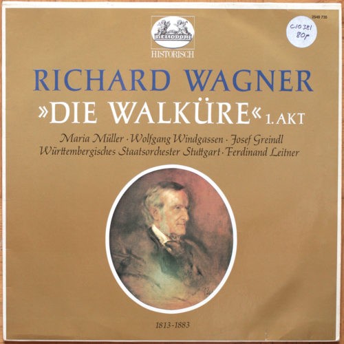 Wagner Walkyrie Acte 1 Windgassen Leitner