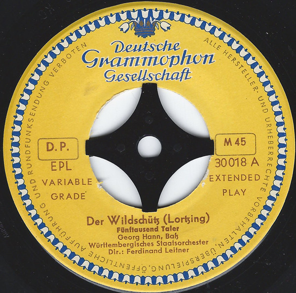 DGG | Deutsche Grammophon | Records | LP | Vinyl | Label Guide | 45 RPM
