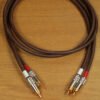 Belden 8402 • Audiophile Cable with Switchcraft 3502AAU RCA Gold Plug • Inteconnect Cable • 2 x 1.0 m