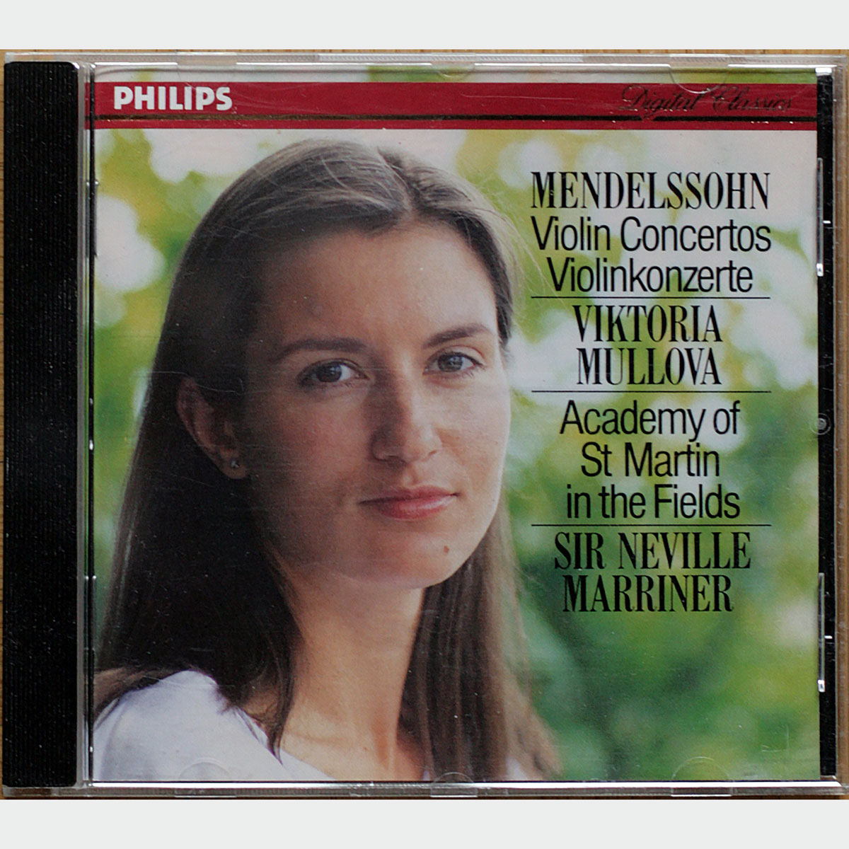 Mendelssohn • Concertos pour violon • Violin concertos • Philips 432 077-2 • Viktoria Mullova • Academy of St Martin in the fields • Neville Marriner