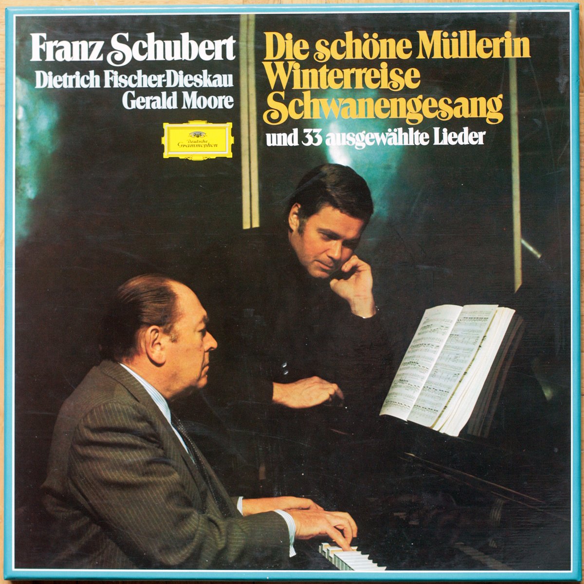 Schubert • Lieder • Die Schöne Müllerin • Winterreise • Der Schwanengesang • Gerald Moore • Dietrich Fischer-Dieskau