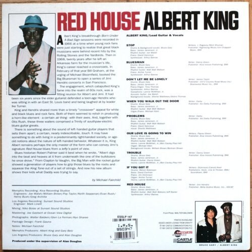 Albert King ‎• Red House • Essential ESSLP 147