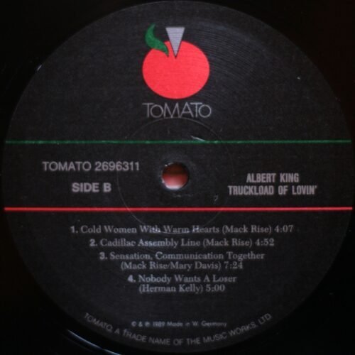 Albert King ‎• Truckload of lovin • Tomato 2696311