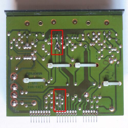 Revox • Tuner B760 • Power supply • Studer/Revox 1.166.210-12 • Circuit imprimé • Printed circuit board • Spare part