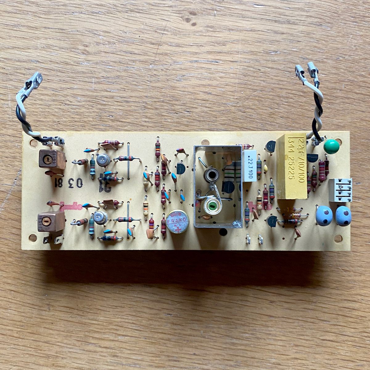 Revox • Tuner B760 • Local oscillator • Studer/Revox 1.166.110-11 • Circuit imprimé • Printed circuit board • Spare part