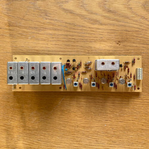 Revox • Tuner B760 • Receiver B 780 • Tuner preamplifier B739 • IF Amplifier • Studer/Revox 1.166.120-13 • Circuit imprimé • Printed circuit board • Spare part