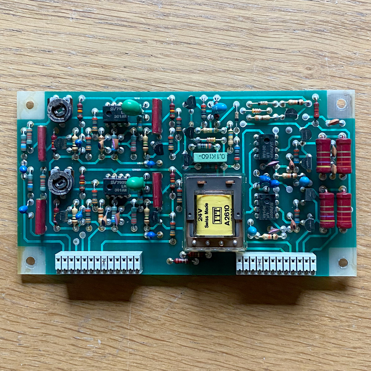 Revox • Tuner B760 • Audio Section • Studer/Revox 1.166.170-11 • Circuit imprimé • Printed circuit board • Spare part