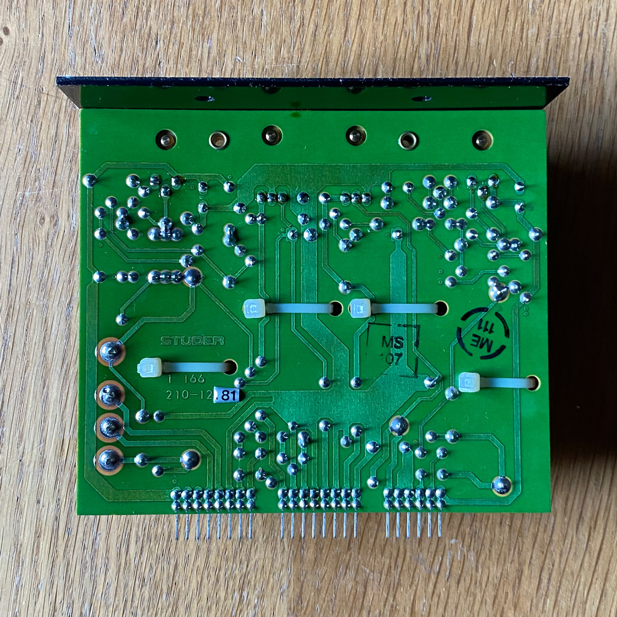 Revox • Tuner B760 • Alimentation • Power supply unit • Netzteil • Studer/Revox 1.166.210-12 • Circuit imprimé • Printed circuit board • Spare part