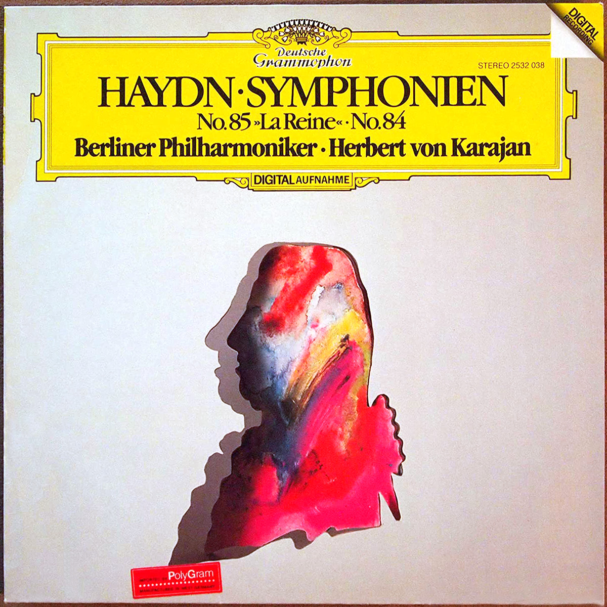 DGG 2532038 Haydn Symphonies 85 84 Karajan DGG Digital Aufnahme
