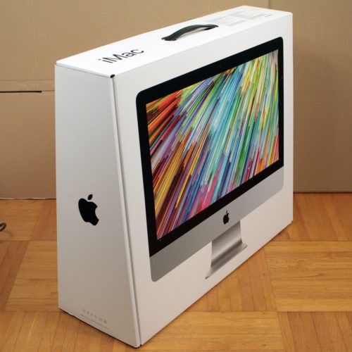 Apple • Macintosh • iMac 21.5” • Carton d'emballage • Housse de transport • Boîte