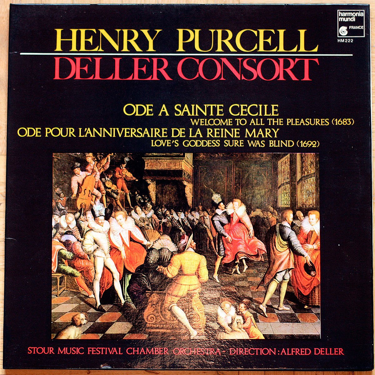Purcell • Ode à Sainte Cécile • Stour Music Festival Chamber Orchestra • Deller Consort • Alfred Deller
