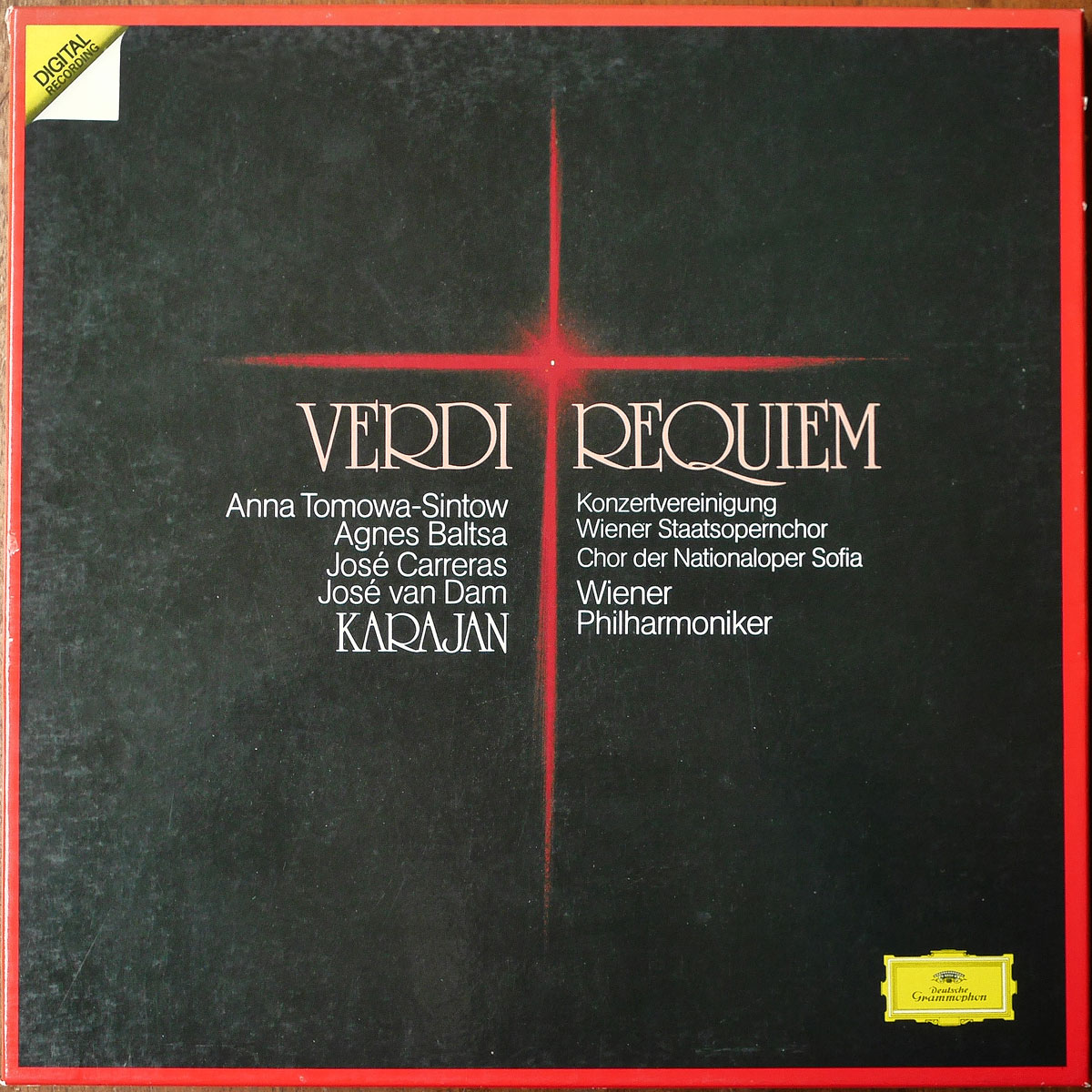 415 091 Verdi Requiem Karajan DGG Digital Aufnahme