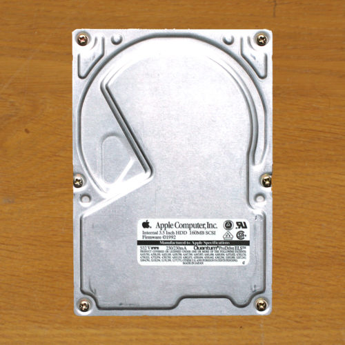 Quantum • Apple Macintosh • Disque dur • Hard drive • ProDrive • 3.5” • 160 Mo • SCSI • 3600 r.p.m.