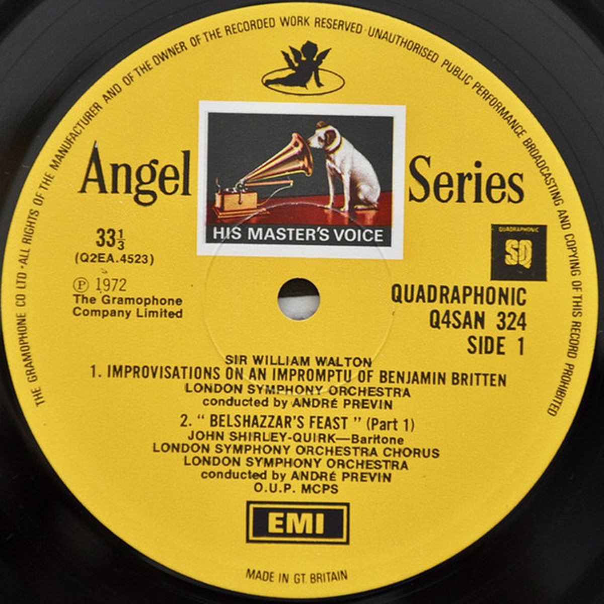 HMV Angel Series | Records | LP | Vinyl | Label Guide | Références | England
