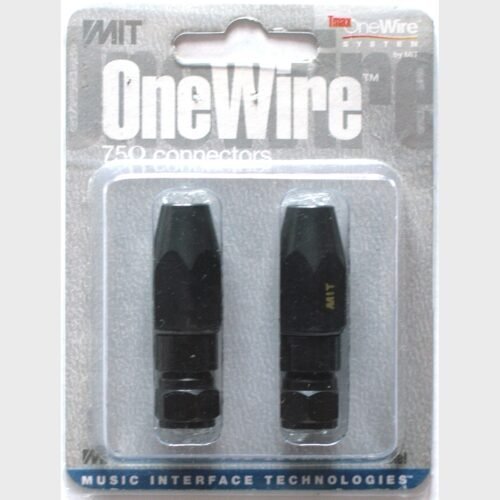 MIT • Tmax • OneWire System • Mechanical F-Pin Connector RG-6 (CIFRG6) • Male • Black • NOS